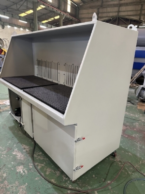 Cơ khí Bình Minh -  Bàn thu hồi bụi mài kim loại 