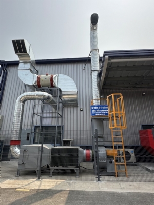 TỔNG THẦU XÂY DỰNG DELCO - Hệ thống xử lý khói hàn mạch công suất 15 kw